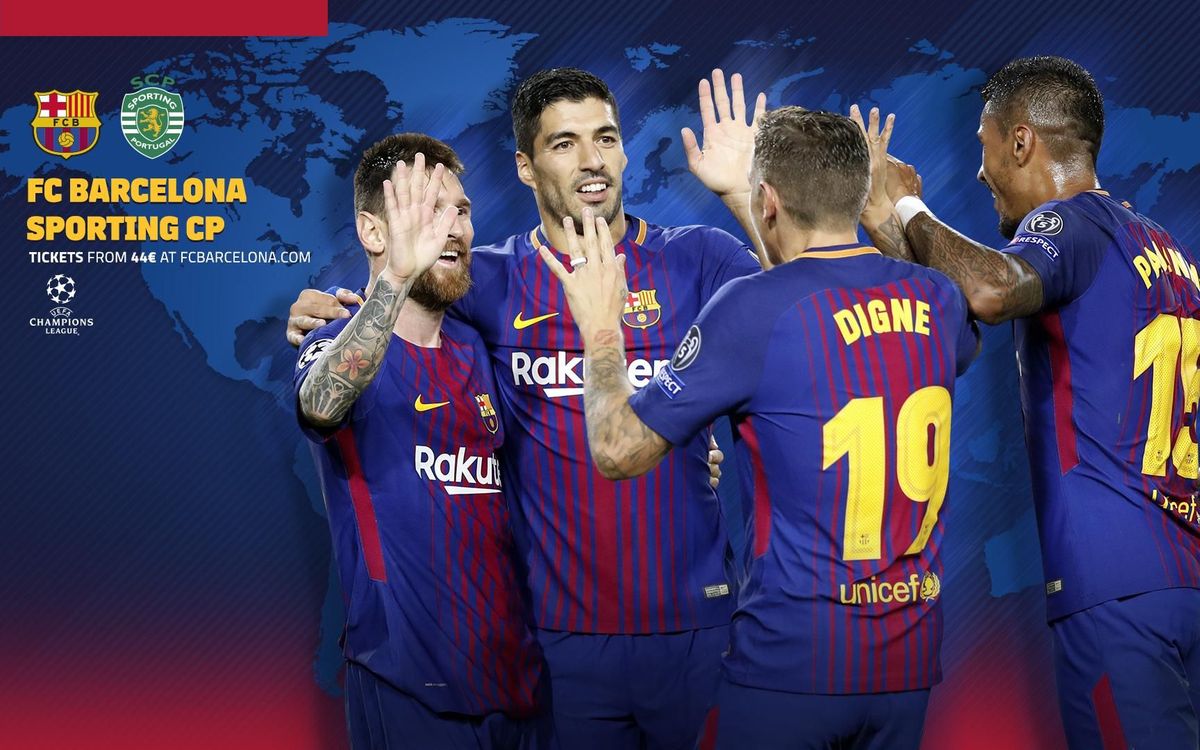 When and where to watch FC Barcelona v Sporting Clube de Portugal