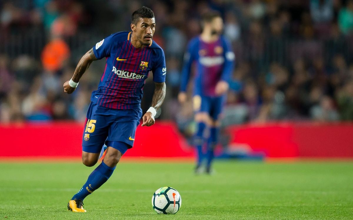 Barça's Paulinho nominated for 2017 Samba Gold award