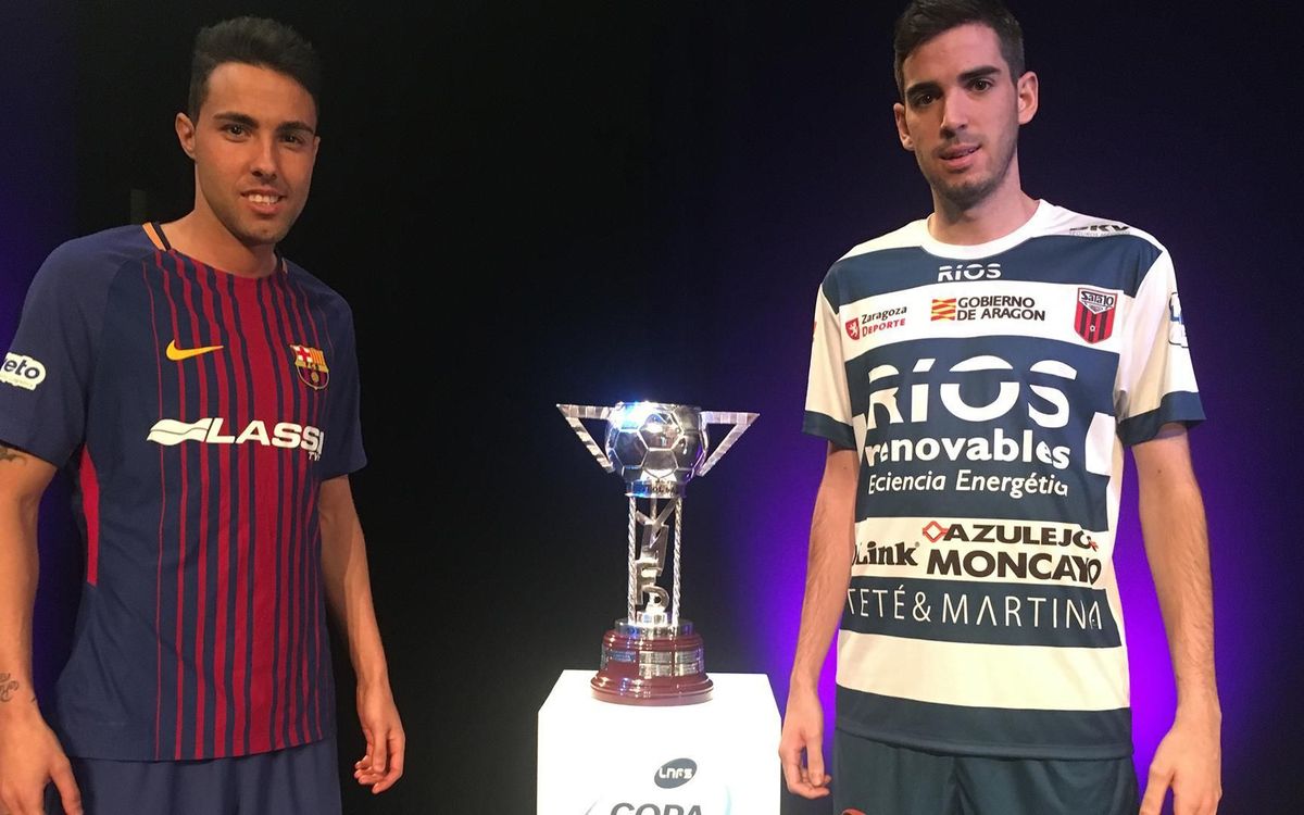 El Ríos Renovables Saragossa, primer rival del Barça Lassa a la Copa d’Espanya