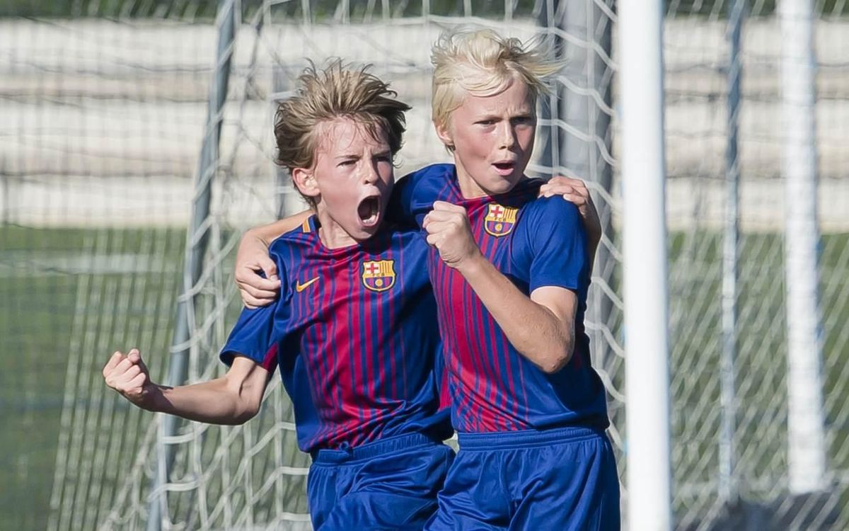 Doble victoria en los derbis de alevines