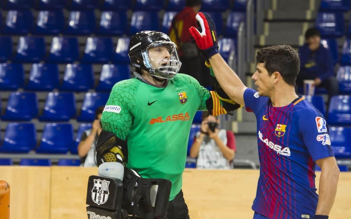 FC Barcelona Lassa - Hockey Forte: Superan la resistencia italiana (2-0)