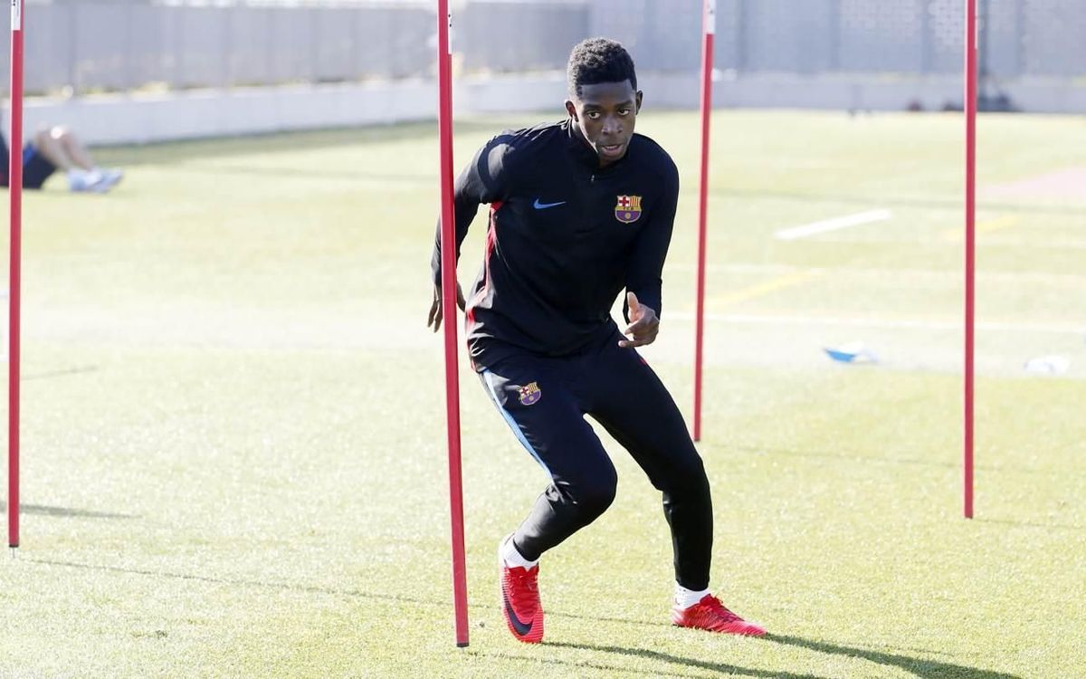Dembélé continúa con su proceso de recuperación