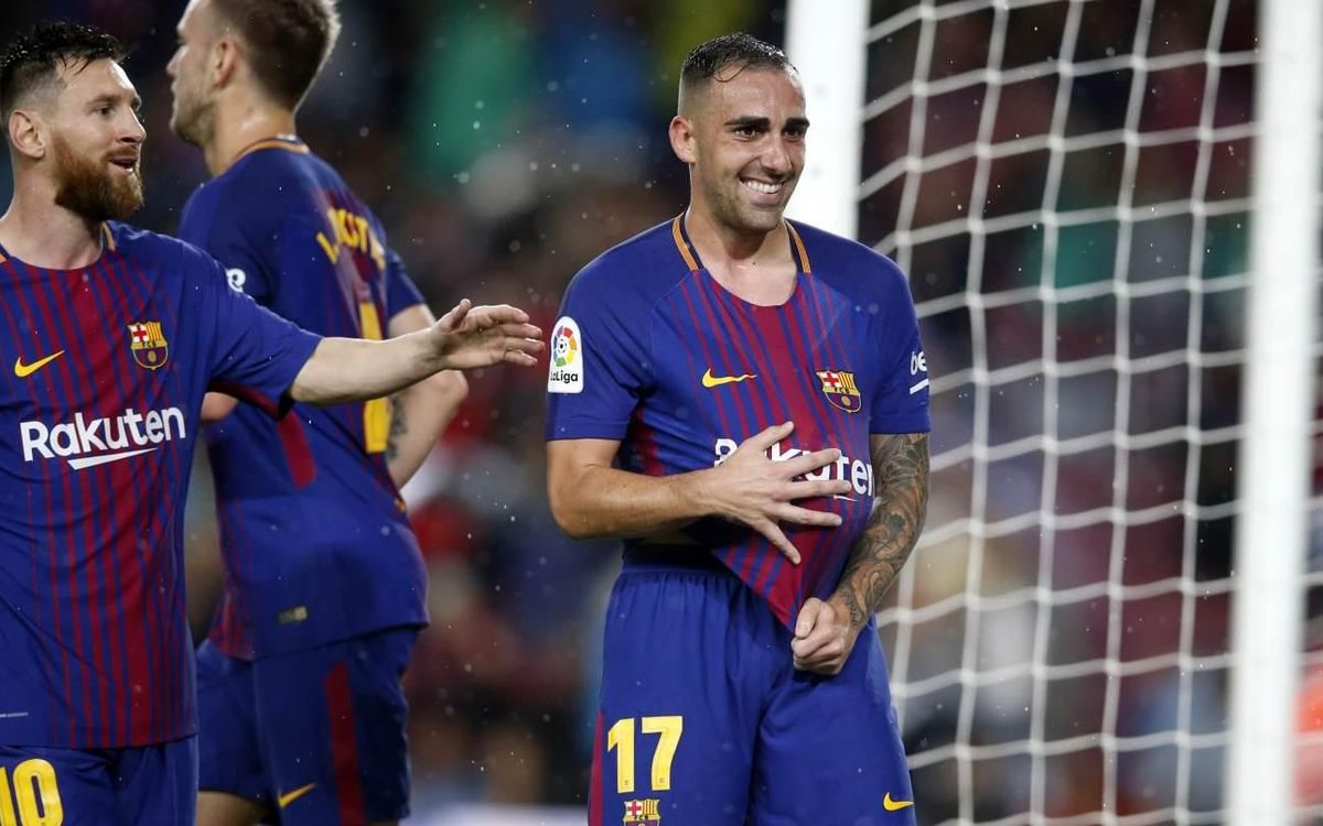 FC Barcelona- Sevilla: Alcácer at the double (2-1)