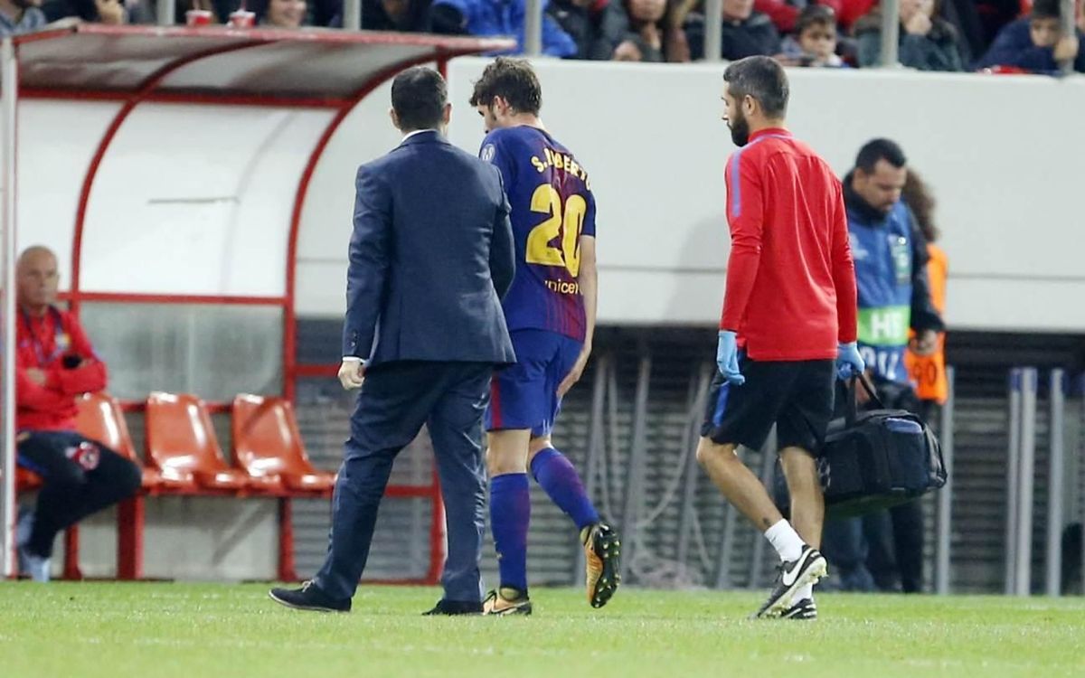 Communiqués médicaux de Sergi Roberto et André Gomes