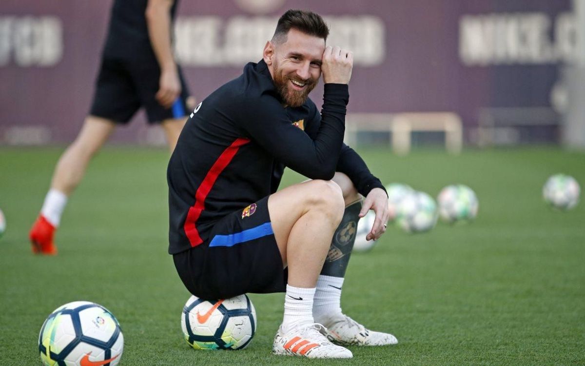 The FC Barcelona squad to face Málaga