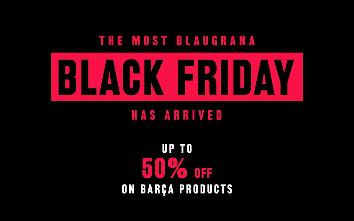 Bargains galore for Black Friday at the Camp Nou