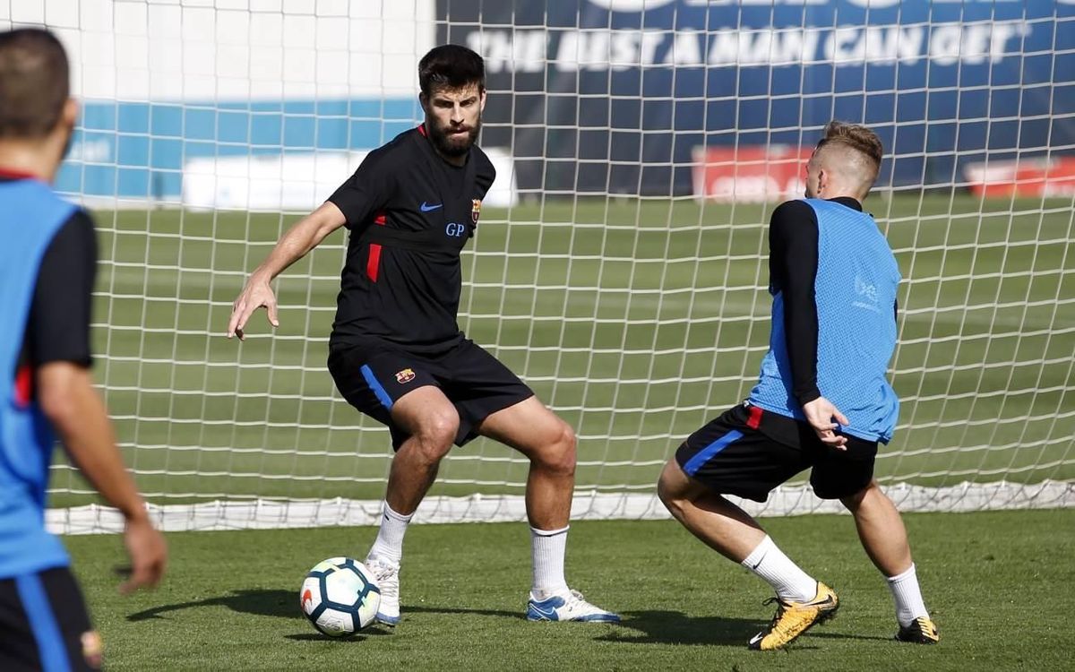 El pla d’entrenaments marcat pel retorn a la Champions
