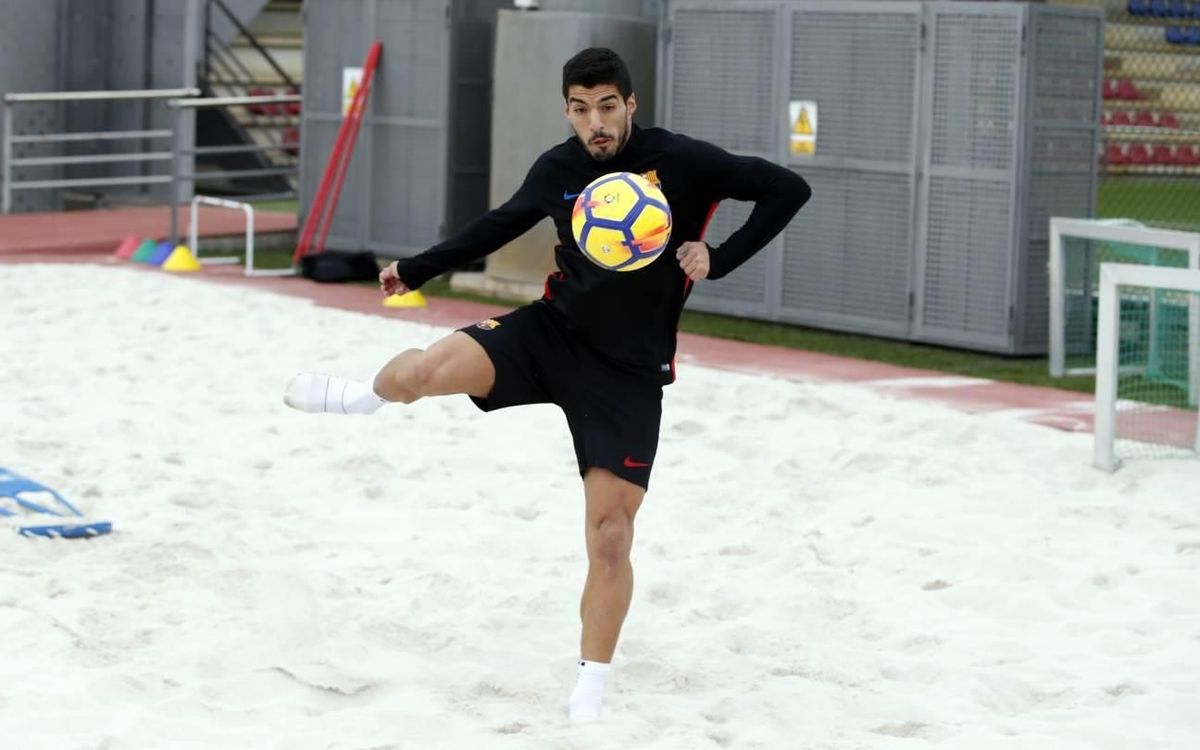 Luis Suárez and his fitness work