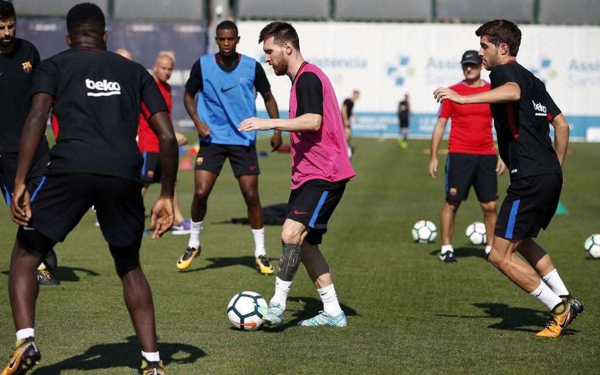 El plan de entrenamientos después del parón por selecciones