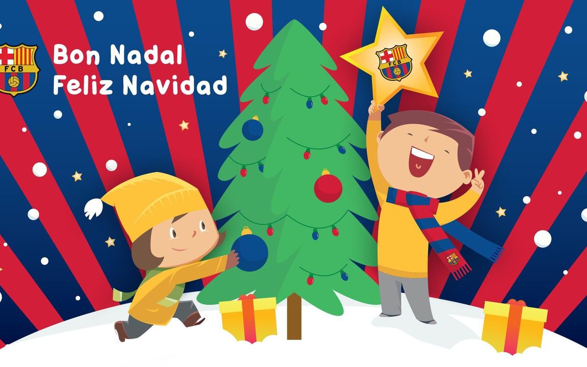 XIII Mostra de Nadales Blaugrana per a socis de 3 a 15 anys