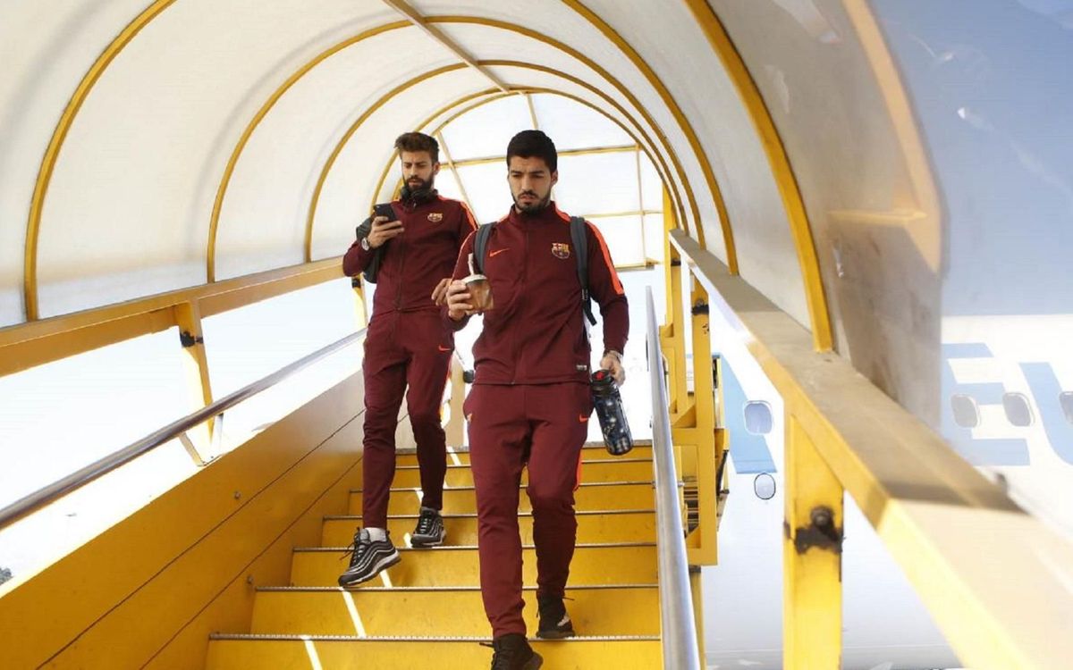 Barça arrives in Turin!