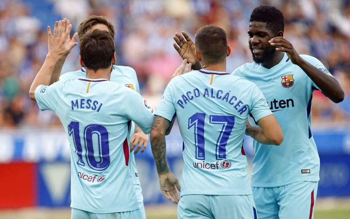 El FC Barcelona, el primer equip que guanya les dues primeres jornades de Lliga durant sis temporades consecutives