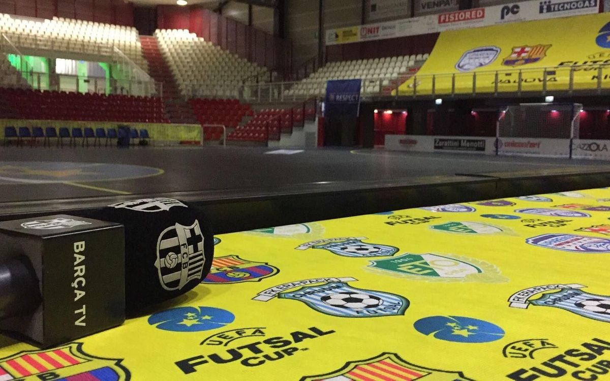 Más UEFA Futsal Cup en BarçaTV y en la web del club