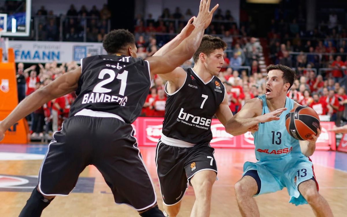 Brose Bamberg - Barça Lassa: Derrota inoportuna (84-81)
