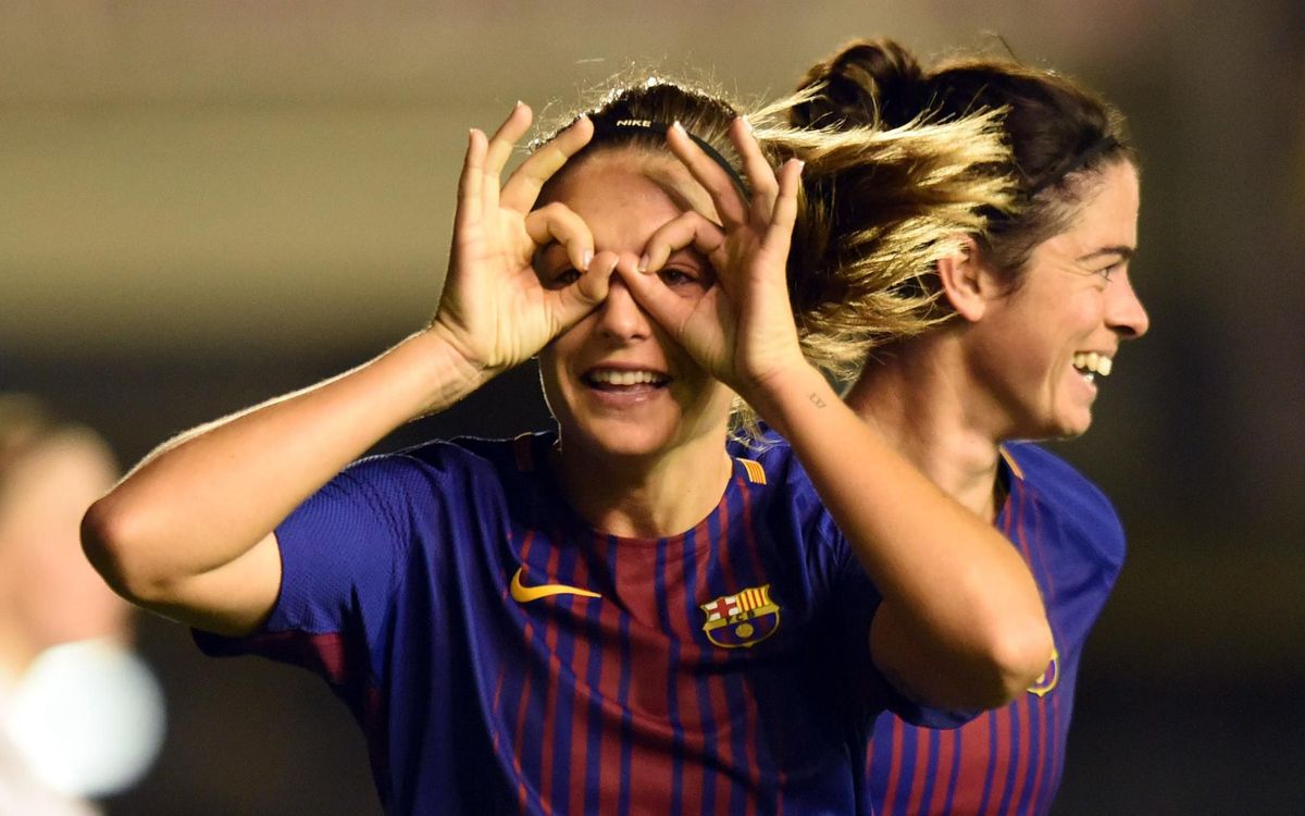 FC Barcelona – Gintra Universitetas: Quarters in sight (3-0)