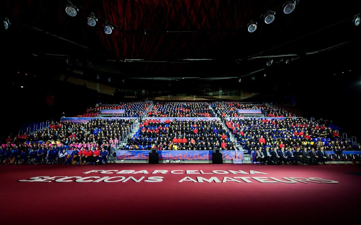 El Club muestra su vertiente polideportiva en la presentación de sus deportes amateurs