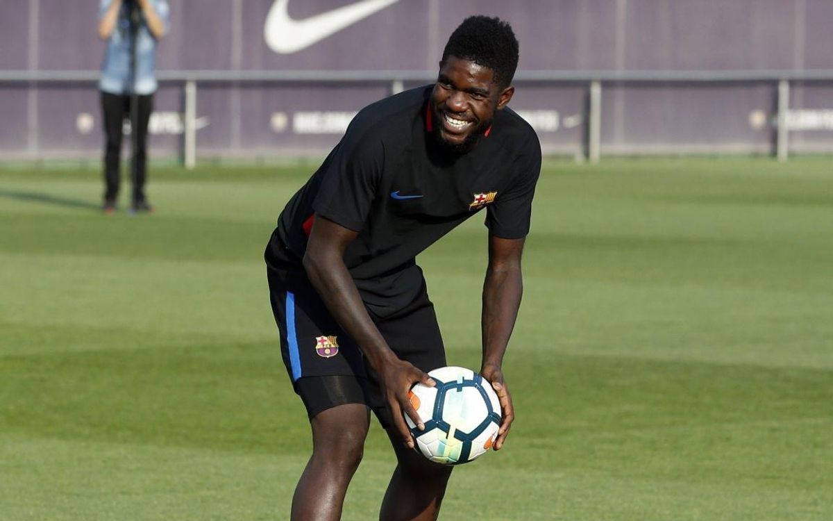 Training schedule for Champions League debut