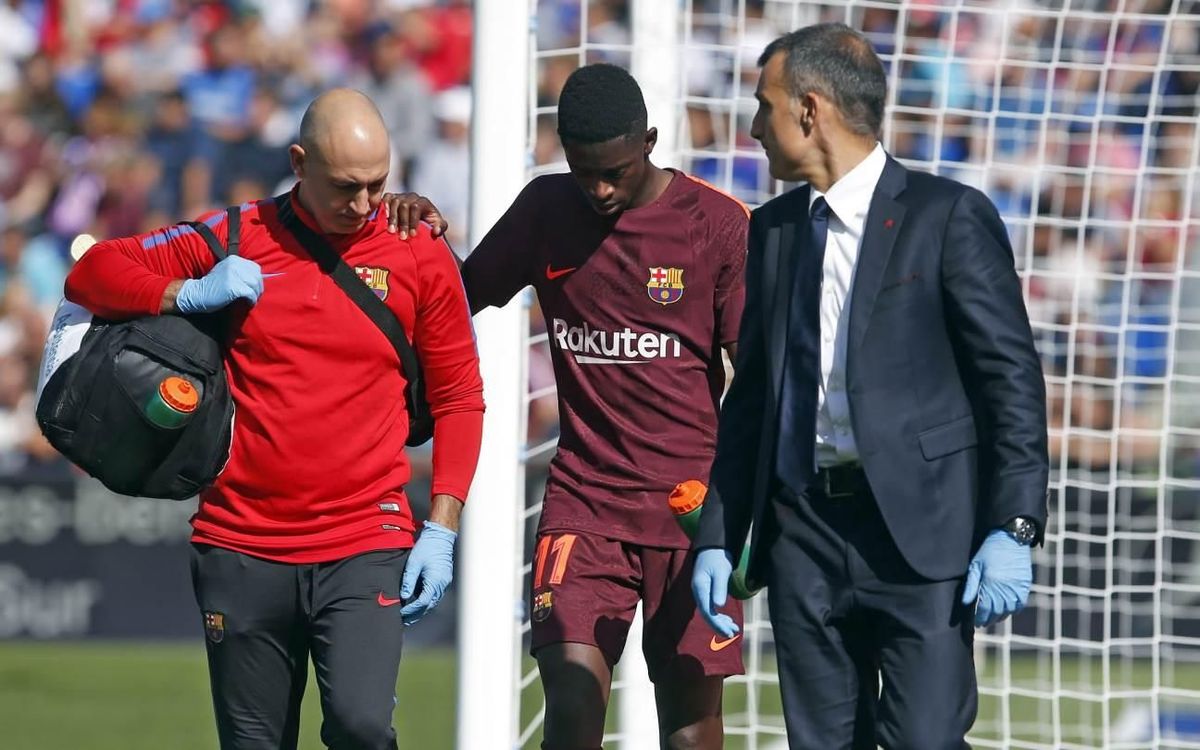 Communiqué médical sur Ousmane Dembélé