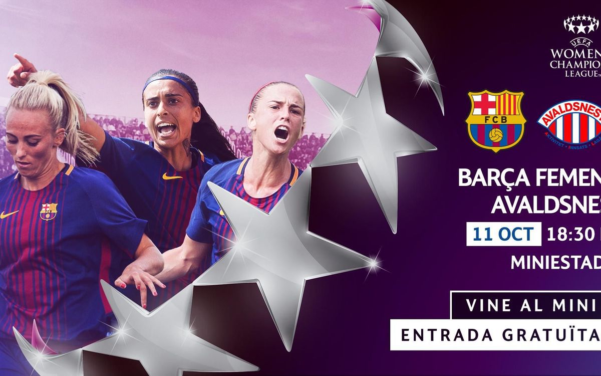 FC Barcelona Femení – Avaldsnes IL (prèvia): De tornada al Miniestadi