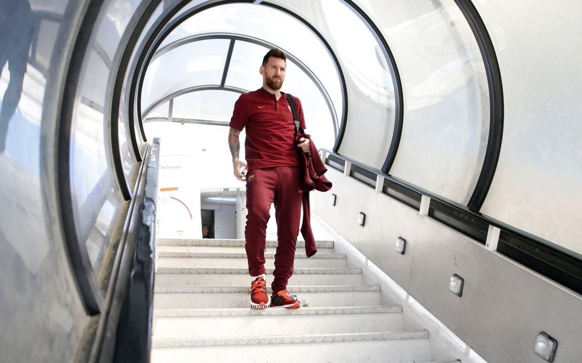 El Barça ya está en Lisboa