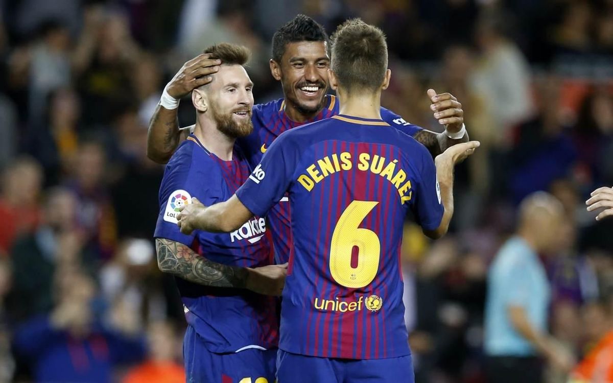 FC Bacelona - SD Eibar: Que no pare la fiesta de Messi (6-1)