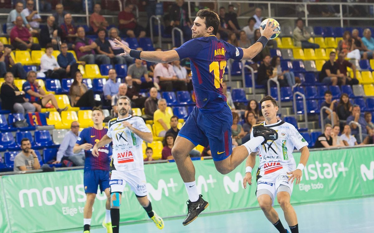 FC Barcelona Lassa – Ángel-Ximénez Avia Puente Genil: El contracop, la millor arma del triomf al Palau (36-24)