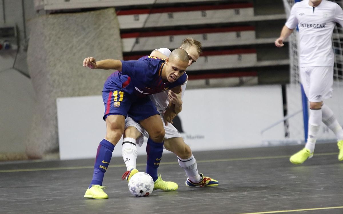 Era-Pack Chrudim – FC Barcelona Lassa: Triomf exigent per assegurar la classificació (0-2)