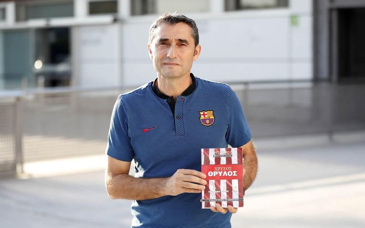 Ernesto Valverde: 'I left a part of my heart at Olympiacos'