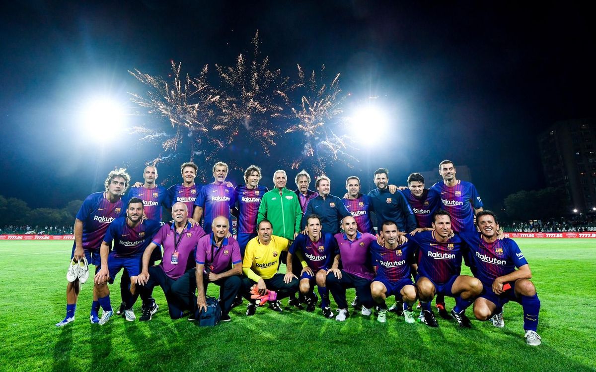 Nuevo partido de los Barça Legends en Bombay