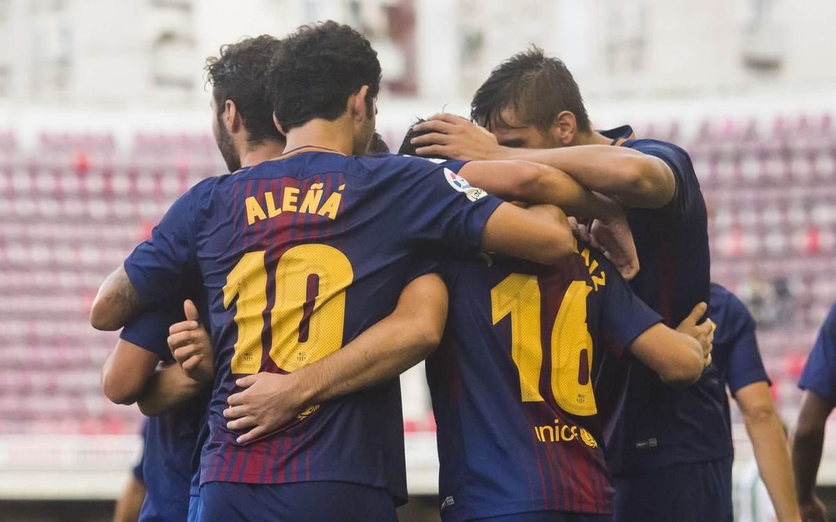 Barça B-Córdoba CF: Big win in the Mini (4-0)
