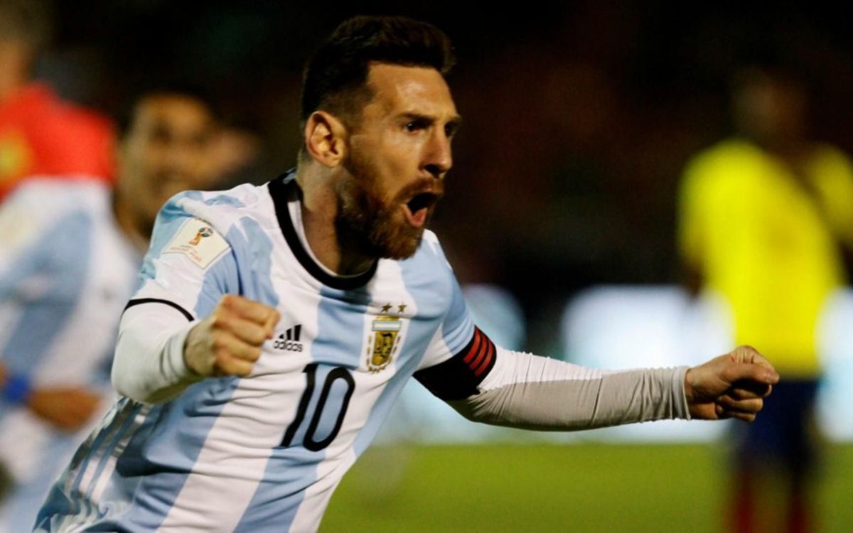 Un Messi celestial clasifica Argentina para el Mundial de Rusia 2018