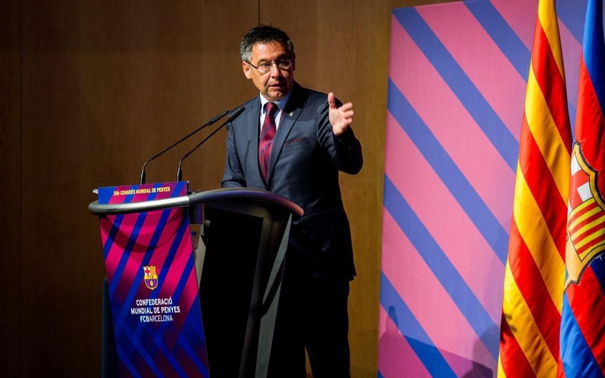 Josep Maria Bartomeu: “Hem de ser més optimistes amb aquest Barça”