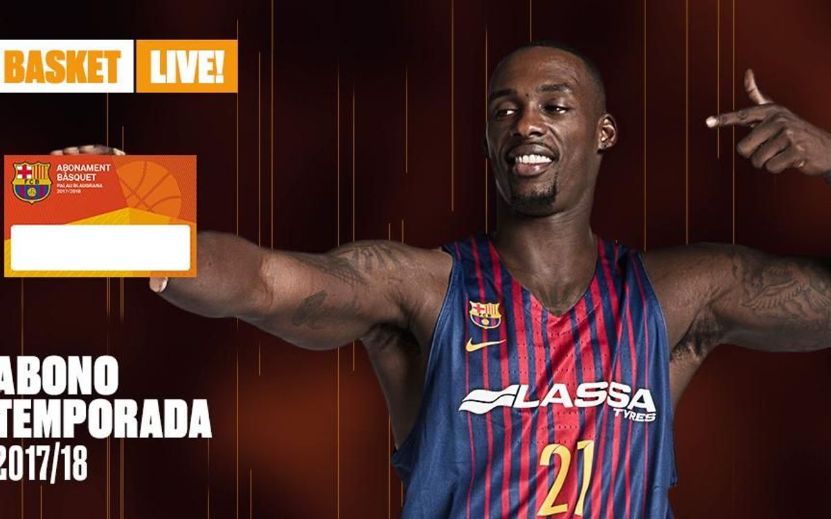 Proceso de petición de abonos de baloncesto para el Palau Blaugrana