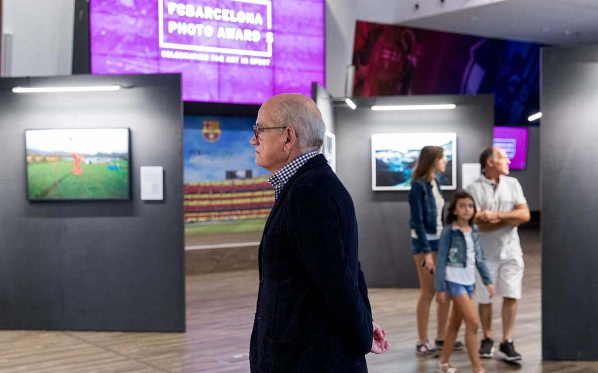 Inaugurada la exposición de los FC Barcelona Photo Awards en el Auditori 1899