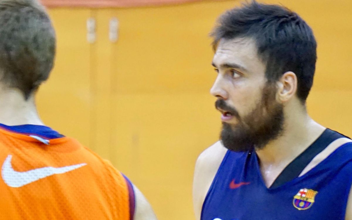 El Barça Lassa ya se entrena en Platja d'Aro con el equipo al completo