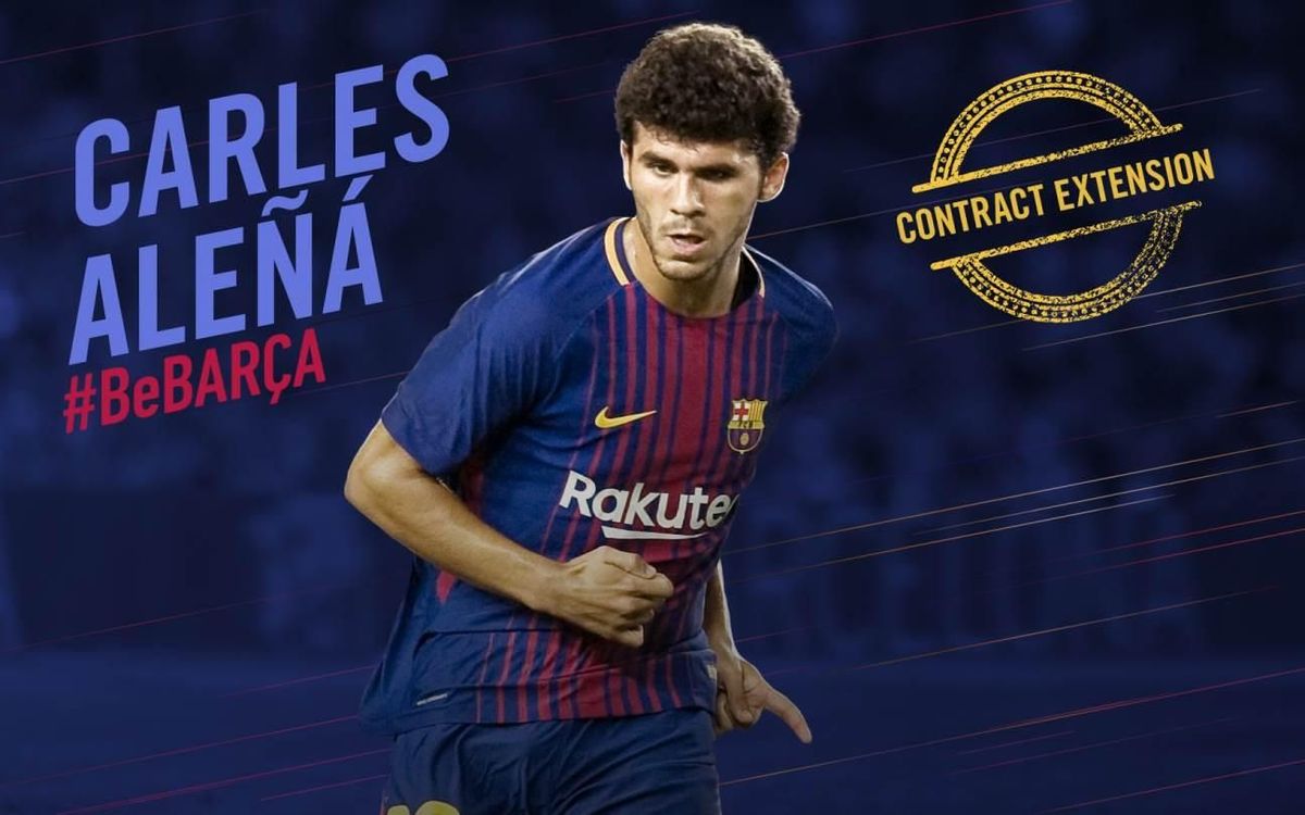Carles Aleñá signs contract extension