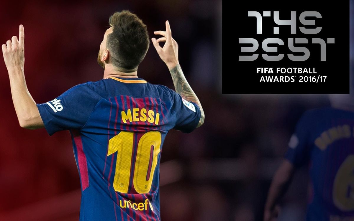 Leo Messi one of three ‘The Best’ candidates