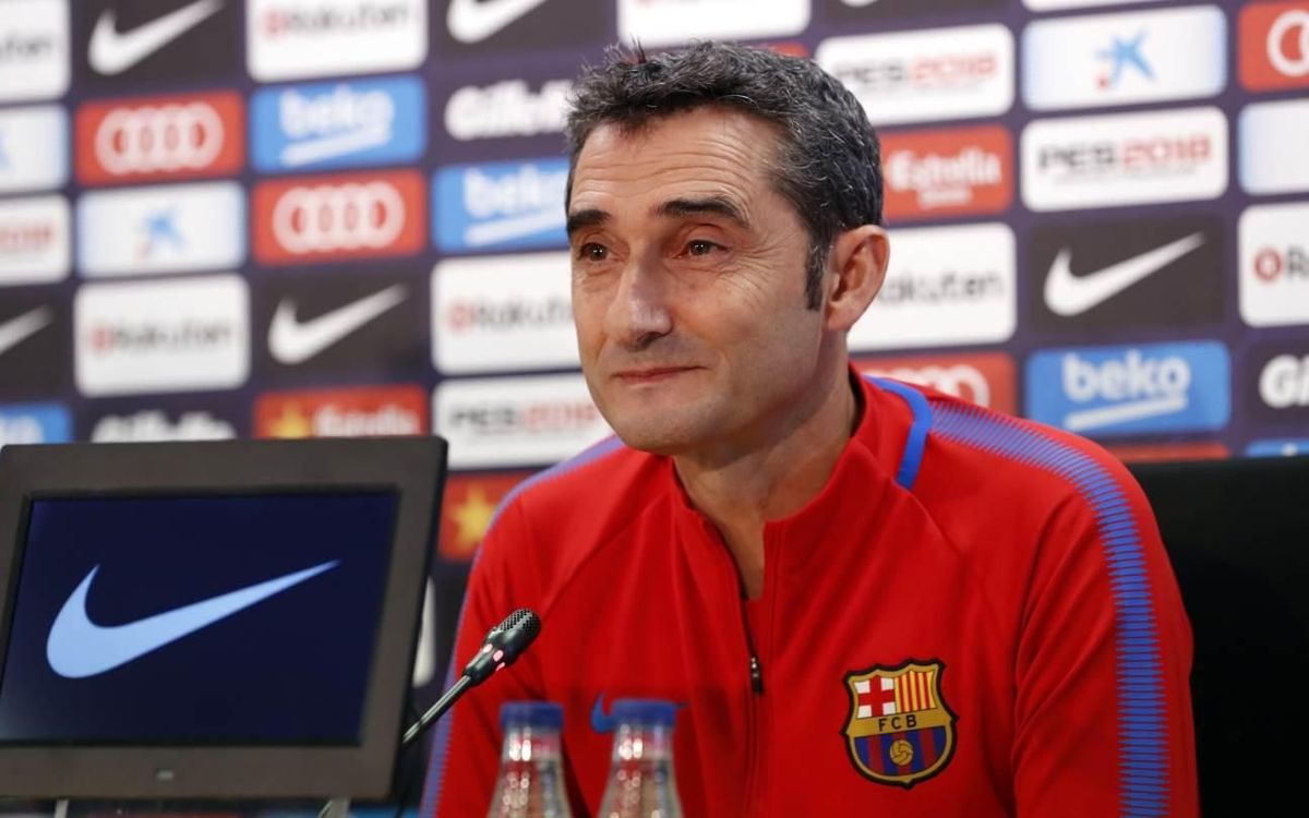 Ernesto Valverde: “L’Eibar és un equip valent”