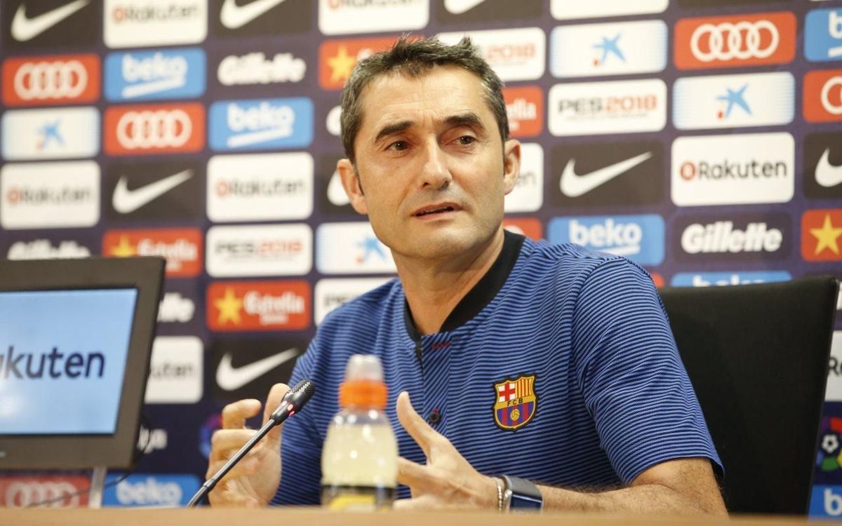 Ernesto Valverde: 'Playing against Espanyol motivates us'