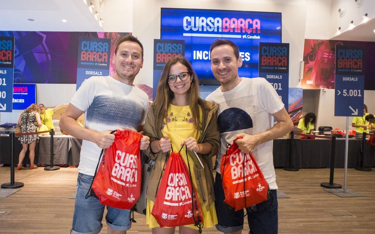 Todo listo para la Cursa Barça 2017