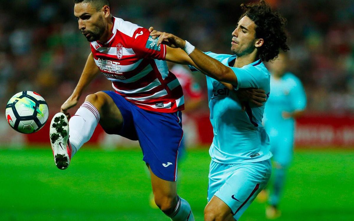 Granada CF - FC Barcelona 'B': Empate de carácter (2-2)