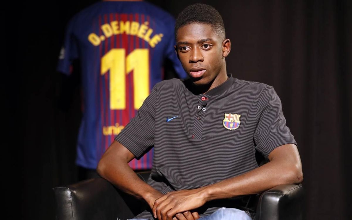 Ousmane Dembélé: 'I love the way Barça play'
