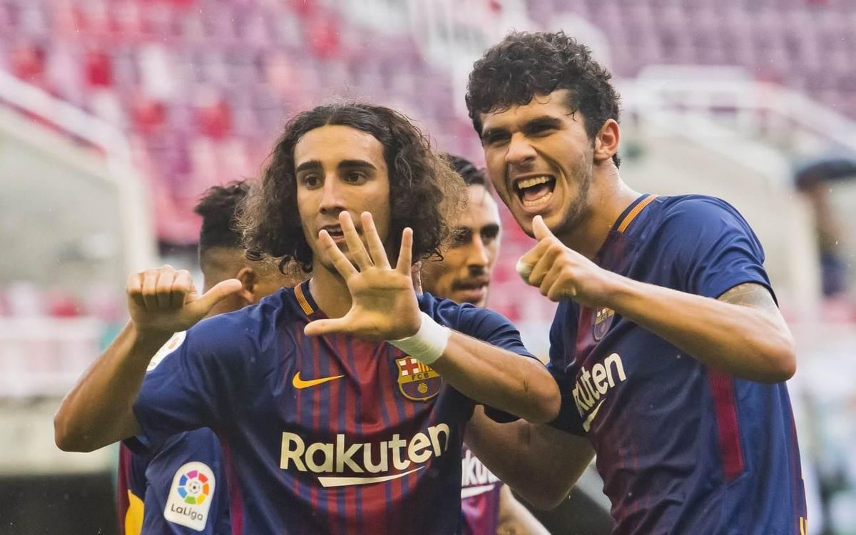 Els jugadors del Barça B inscrits a la Lliga de Campions 2017/18