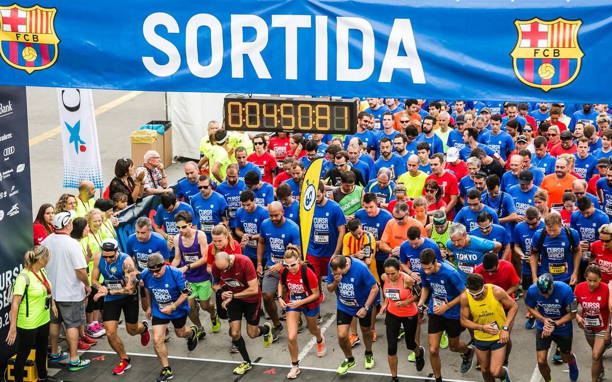 Tot a punt per a la Cursa Barça CaixaBank 2018