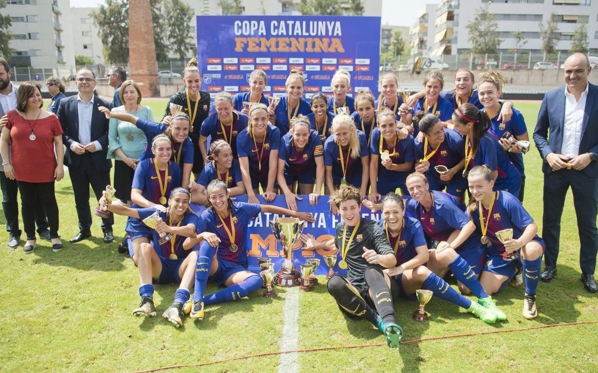 El Barça Femenino amplía distancias en el palmarés de la competición por delante del Espanyol