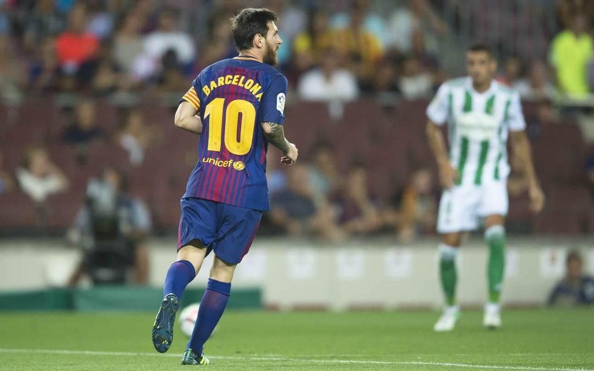 No luck for Leo Messi against Betis