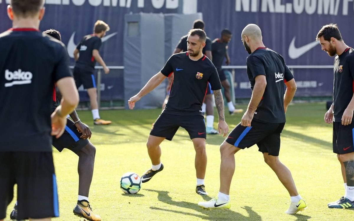 Segunda sesión de la semana pensando en el Alavés