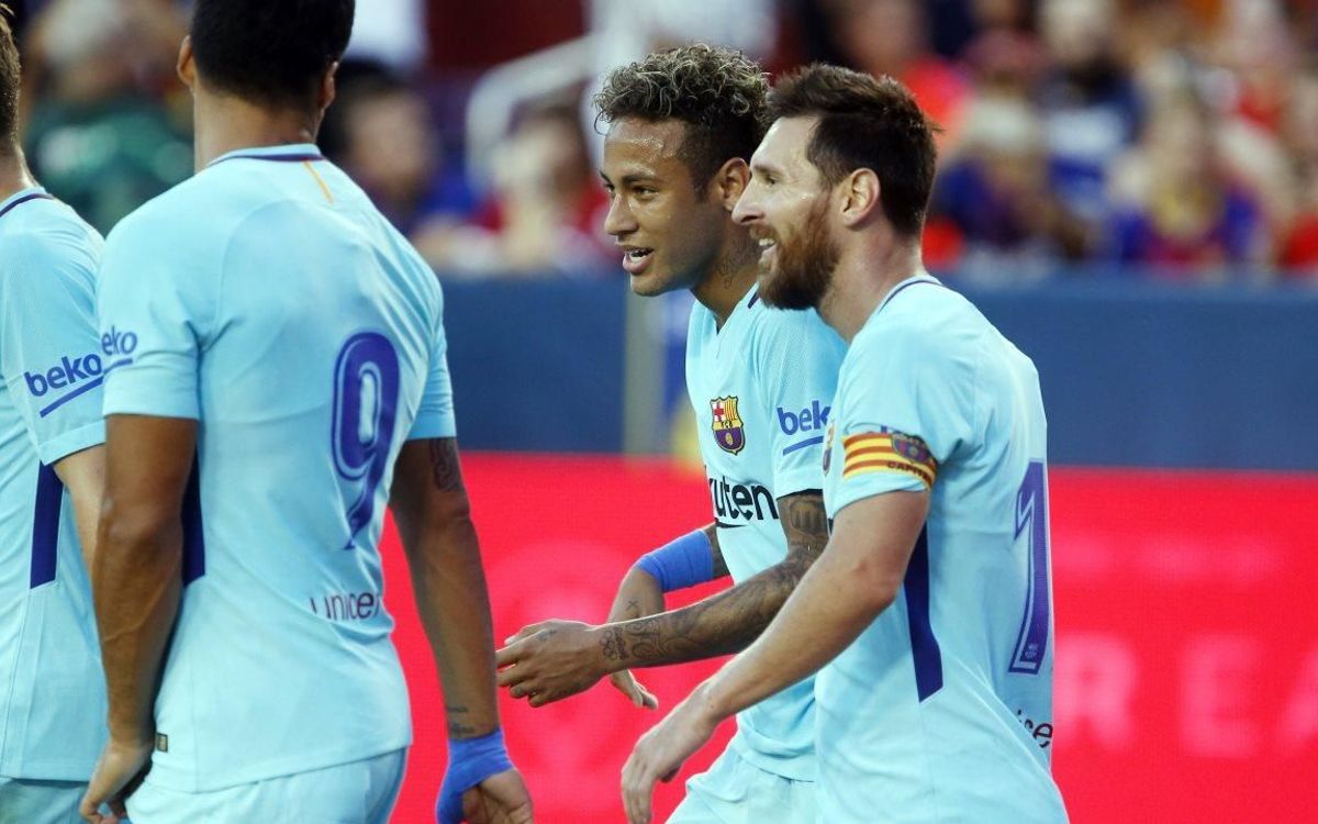 FC Barcelona – Manchester United: Neymar Jr també decideix el segon amistós (1-0)