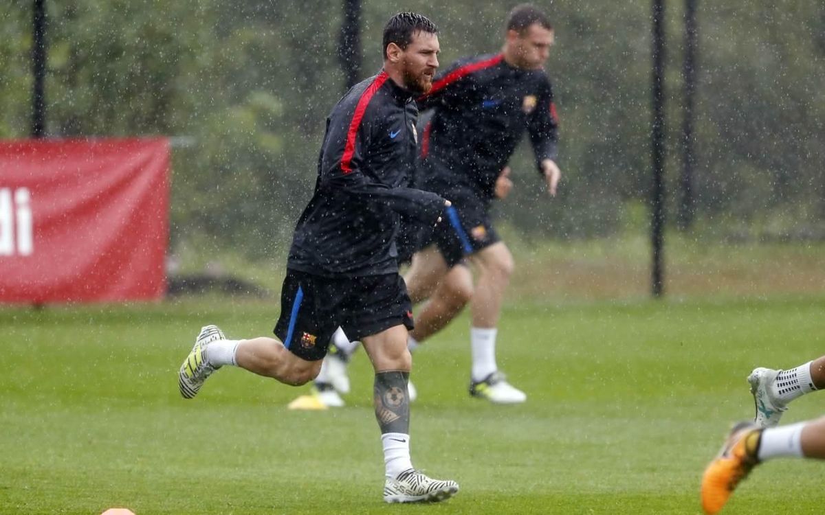 Blaugrana Rain Dance