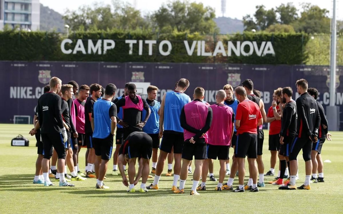 Vidéo - Le groupe du FC Barcelone convoqué pour le match retour de la Supercoupe d'Espagne
